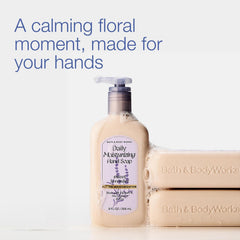 Bath & Body Works pump detail for easy dispensing and mess-free use benefit