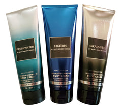 Bath & Body Works trio front packaging showing three tubes and scent labels for easy choice.