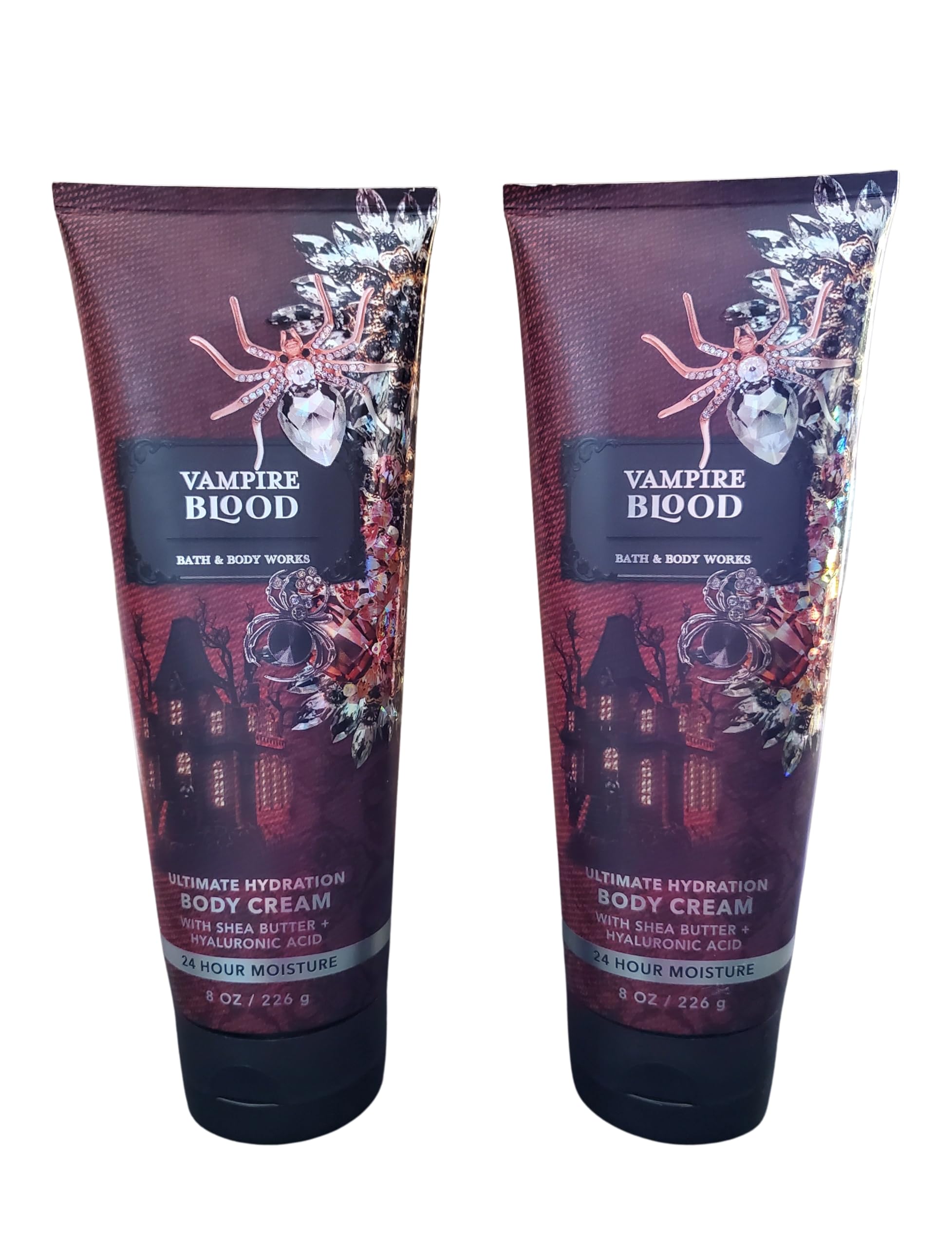 Bath & Body Works Vampire Blood cream texture close-up for smooth hydration