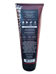 Bath & Body Works Vampire Blood applied to skin demonstrating moisturized finish