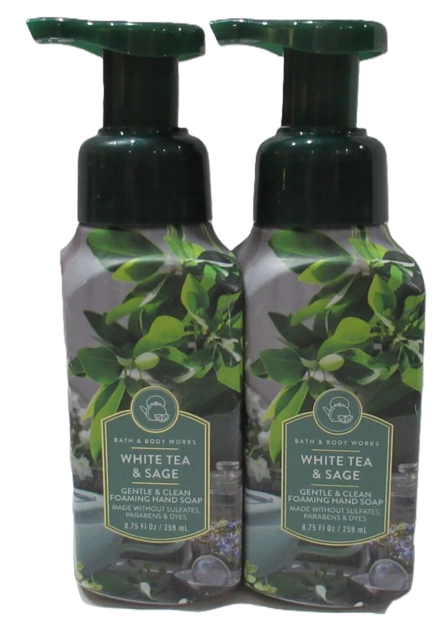 Bath & Body Works front bottle view showing scent and gentle foaming benefit