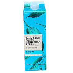 Bath & Body Works 32 oz bottle front packaging showing label and scent for convenient refills