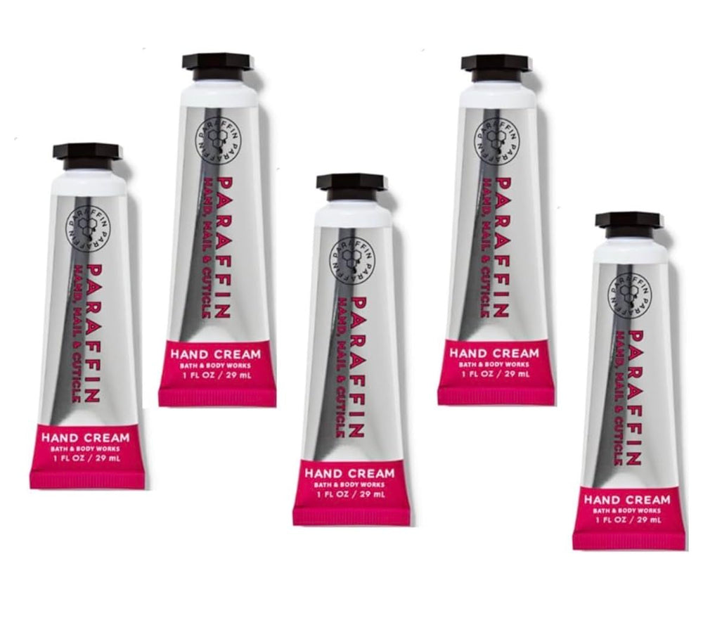 Bath & Body Works front packaging showing five tubes and travel convenience