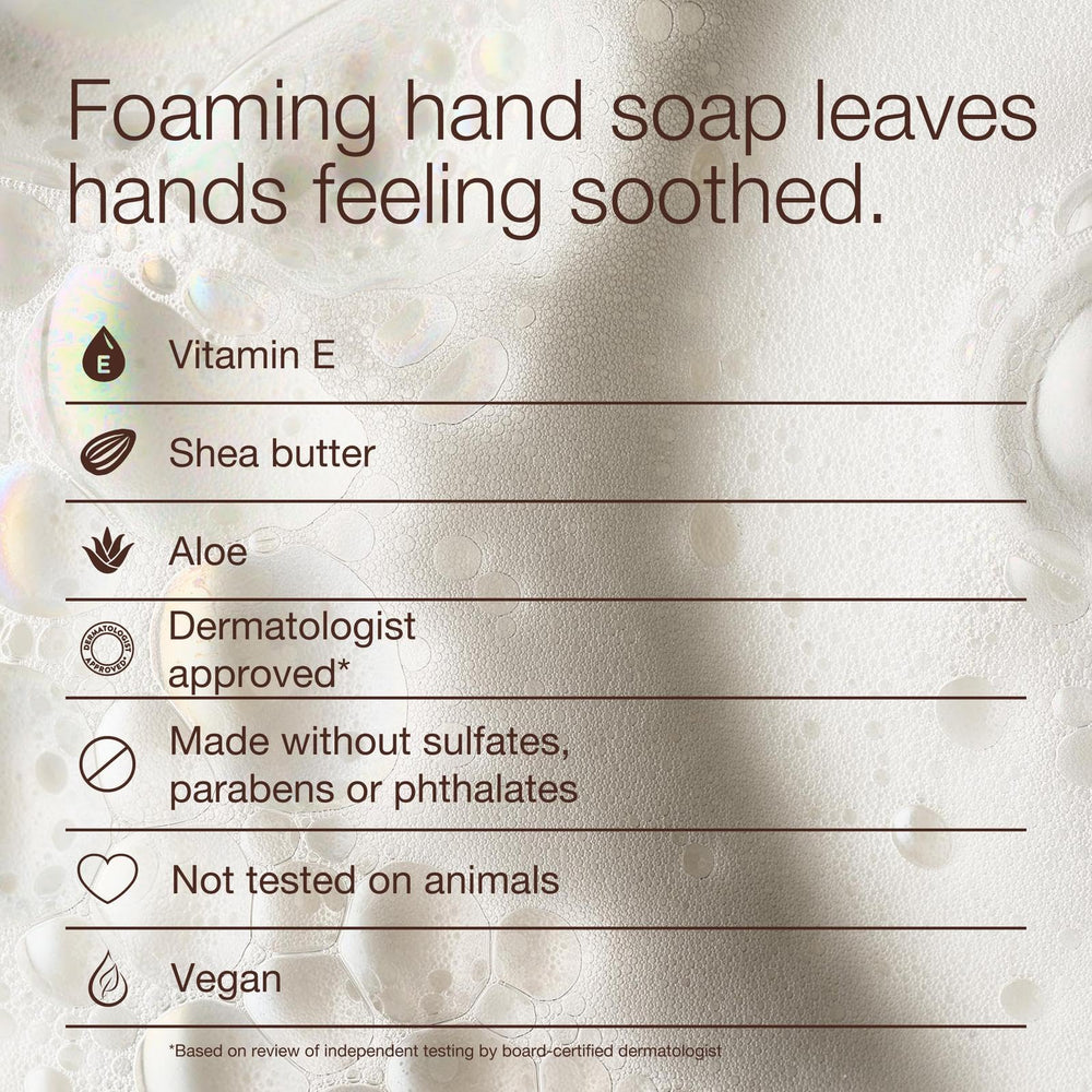 Bath & Body Works label closeup highlighting ingredients like vitamin E and aloe