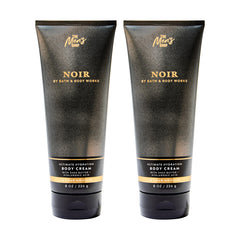 Bath & Body Works Noir front packaging showing twin 8 oz tubs and scent branding