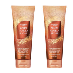 Bath & Body Works front packaging showing two 8 oz jars and cozy scent benefit