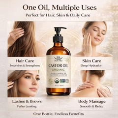 Bathrest applied to scalp illustrating targeted nourishment and reduced breakage