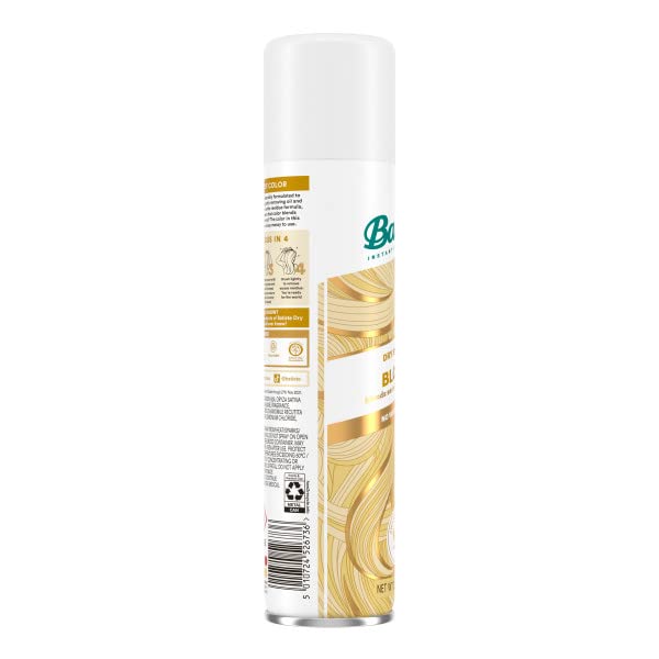 Hair texture after Batiste use showing added volume and touchable feel
