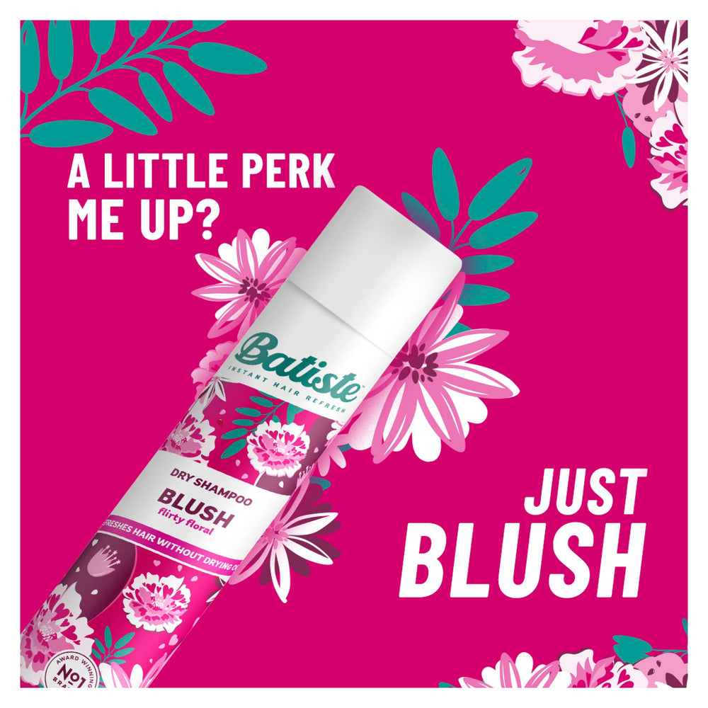 Batiste applied to roots showing instant texture and lift