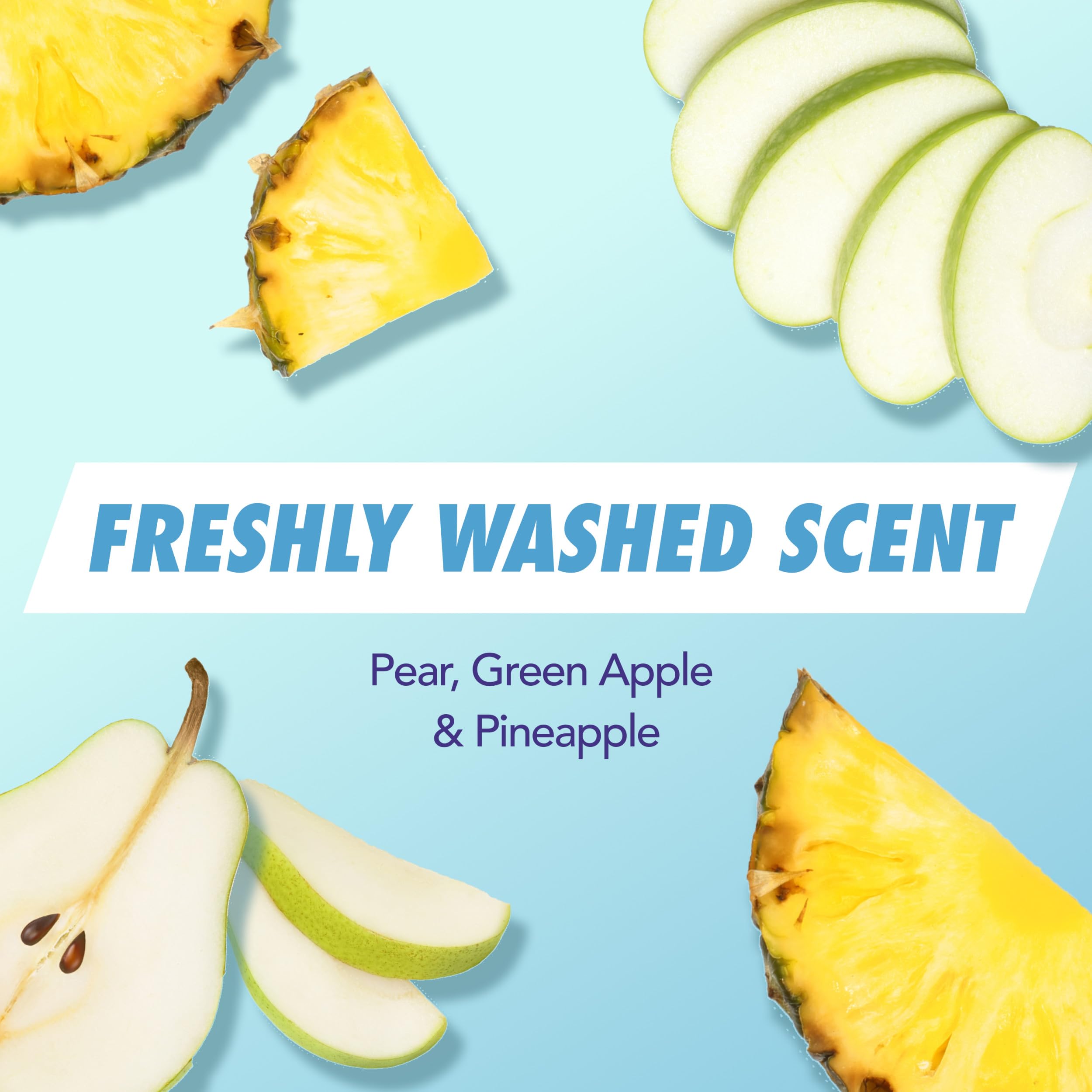 Batiste scent concept with pear, green apple and pineapple freshness