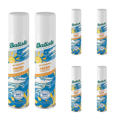 Batiste can front view showing fresh citrus scent and instant hair refresh