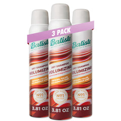 Batiste front packaging showing volumizing spray and benefits