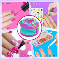 BATTOP 3D gems and stickers laid out for creative decoration options