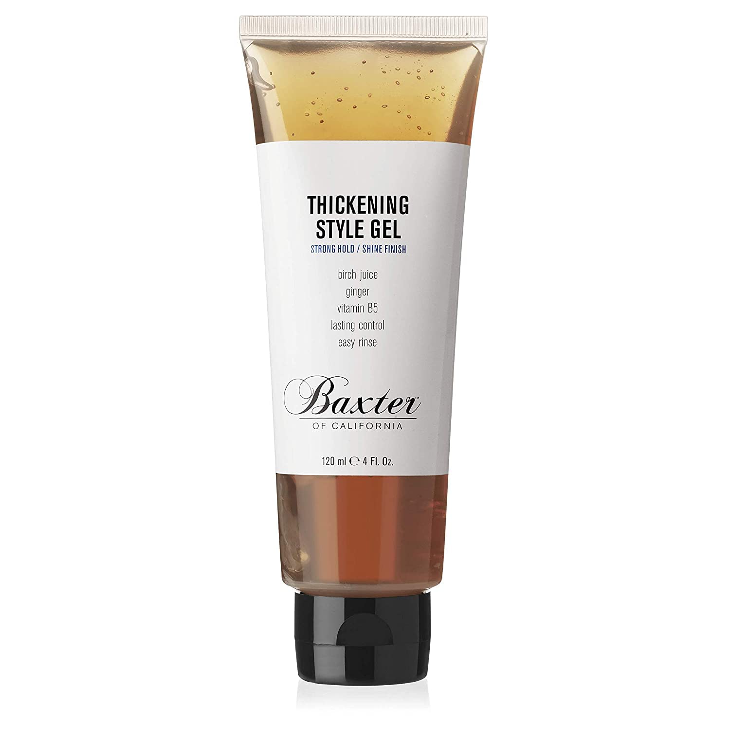 Baxter of California front packaging showing 4 oz tube and brand clarity