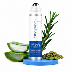 Be Bodywise front bottle image showing roll-on packaging and clear brand benefit