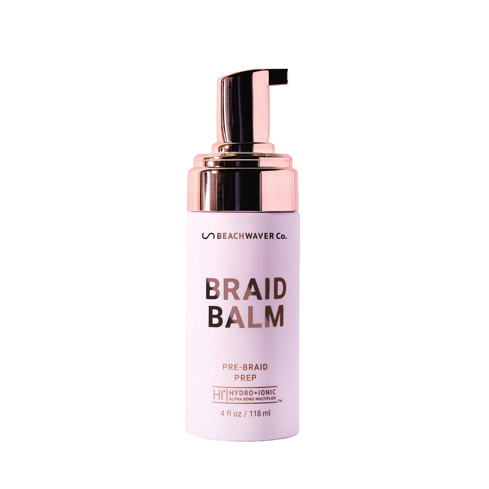 Beachwaver braid balm front packaging showing bottle and branding for easy identification
