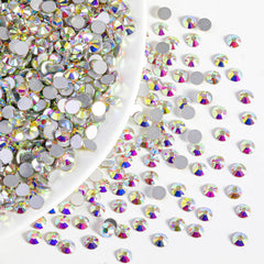 BEADSLAND rhinestones in hand showing SS20 scale for size comparison