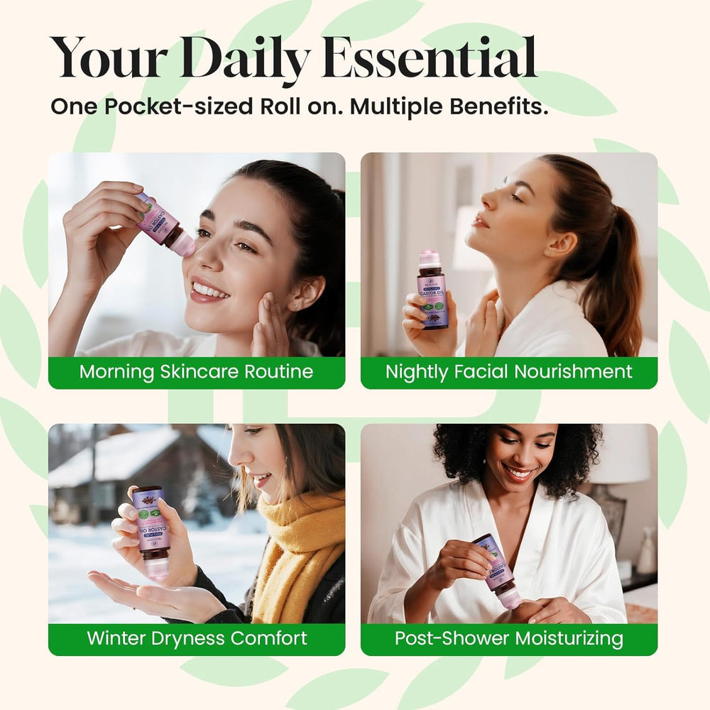 Bealions on bathroom vanity suggesting easy daily skincare ritual
