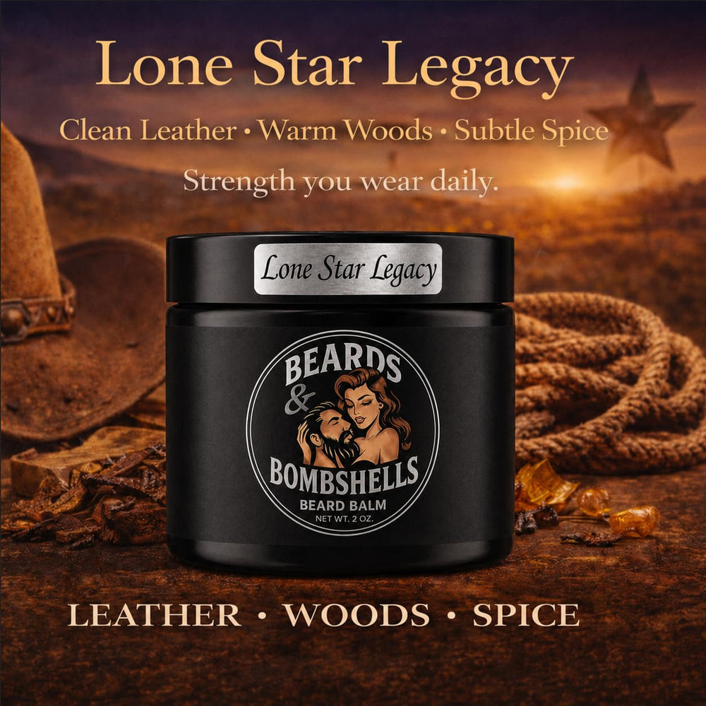 Beards & Bombshells open tin texture close-up for smooth application benefit