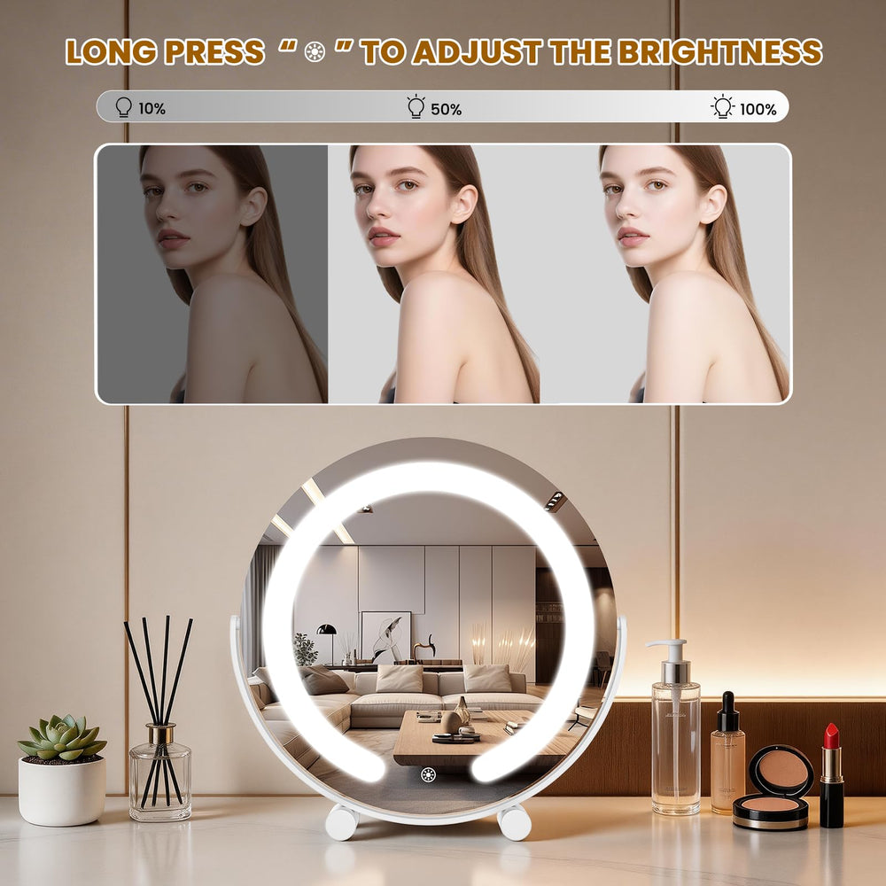 Bearolve mirror tilted demonstrating 360° rotation for easy angle adjustment
