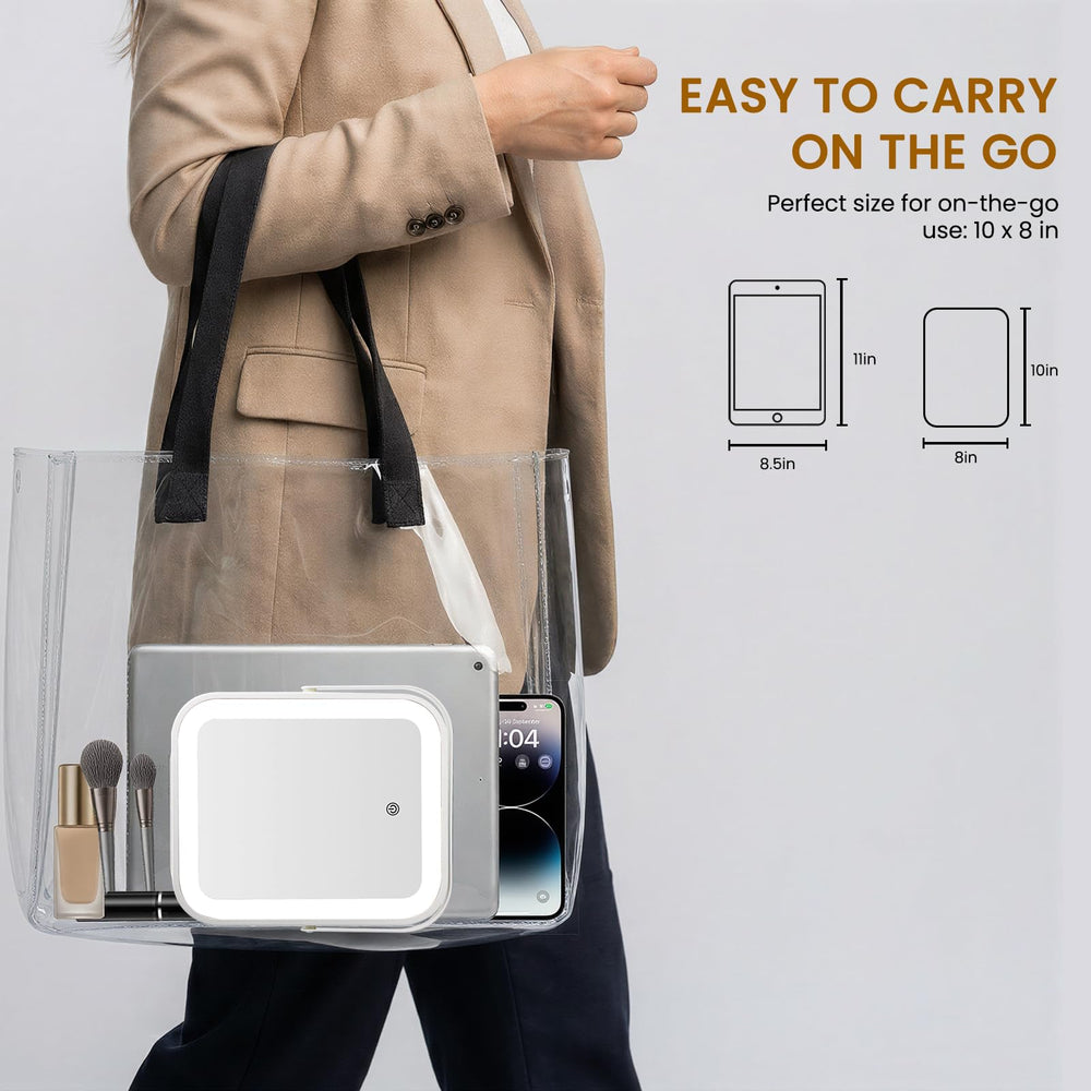 Bearolve held in hand for scale showing compact travel-friendly benefit