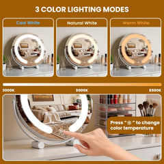 Bearolve touch control detail showing dimmer and color switch for precise lighting