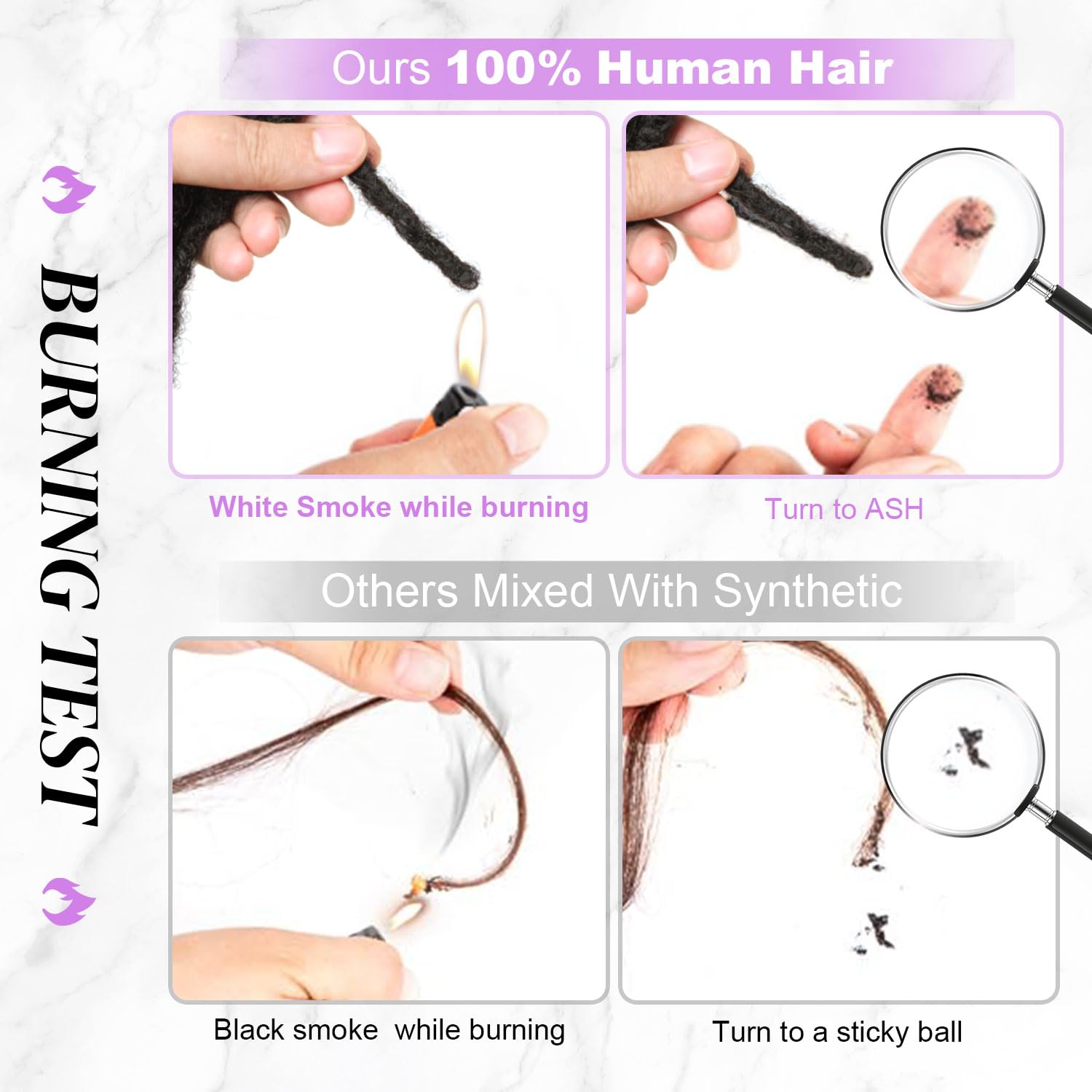 beauday root attachment detail showing neat blend with existing locs