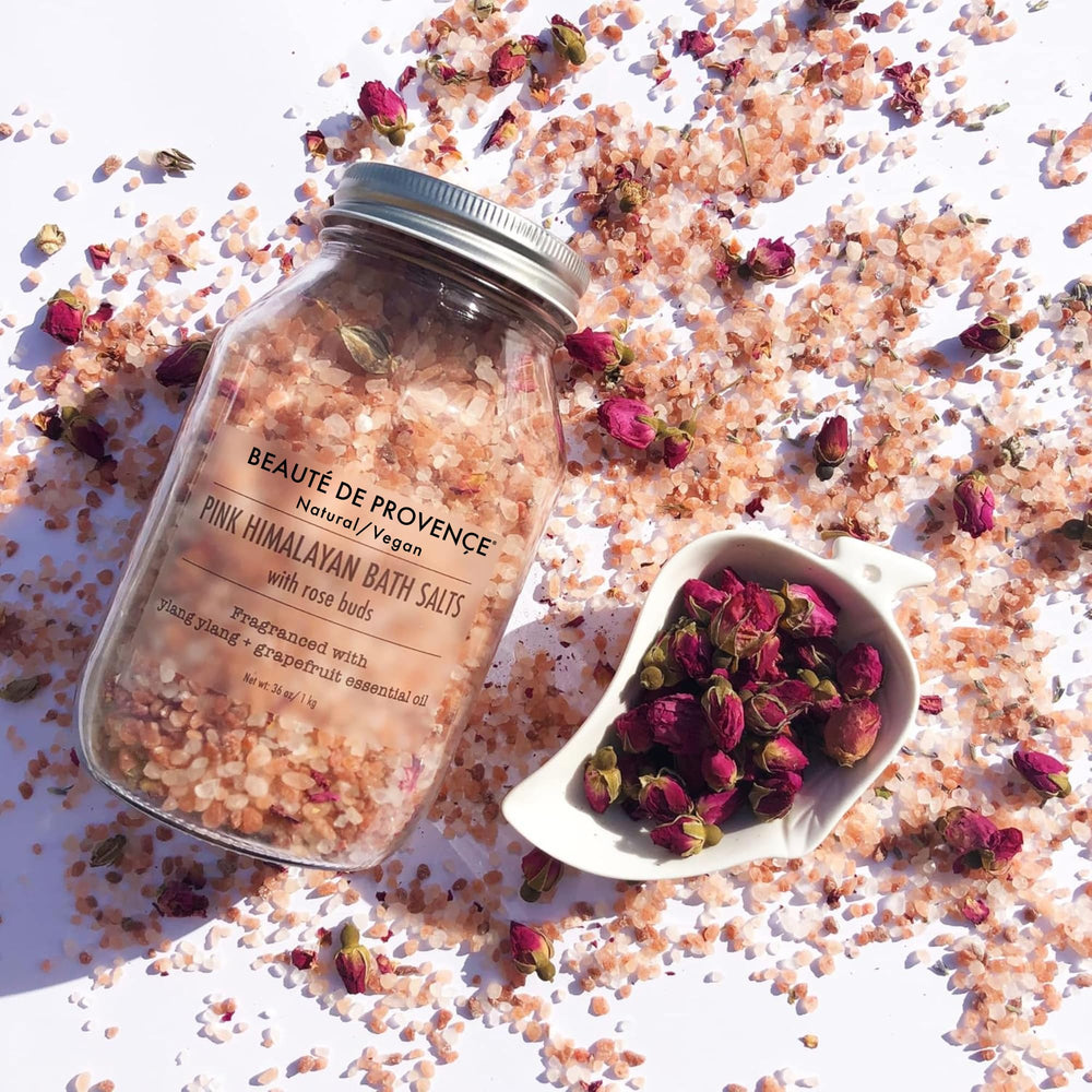 BEAUTE DE PROVENCE label close-up showing ingredients and clean formulation