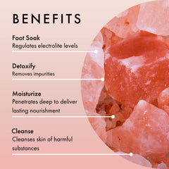 BEAUTE DE PROVENCE close-up of pink salt crystals highlighting mineral texture