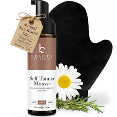 Beauty by Earth front packaging showing kit and clear benefits