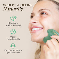 Beauty by Earth polished aventurine surface close-up for smooth glide