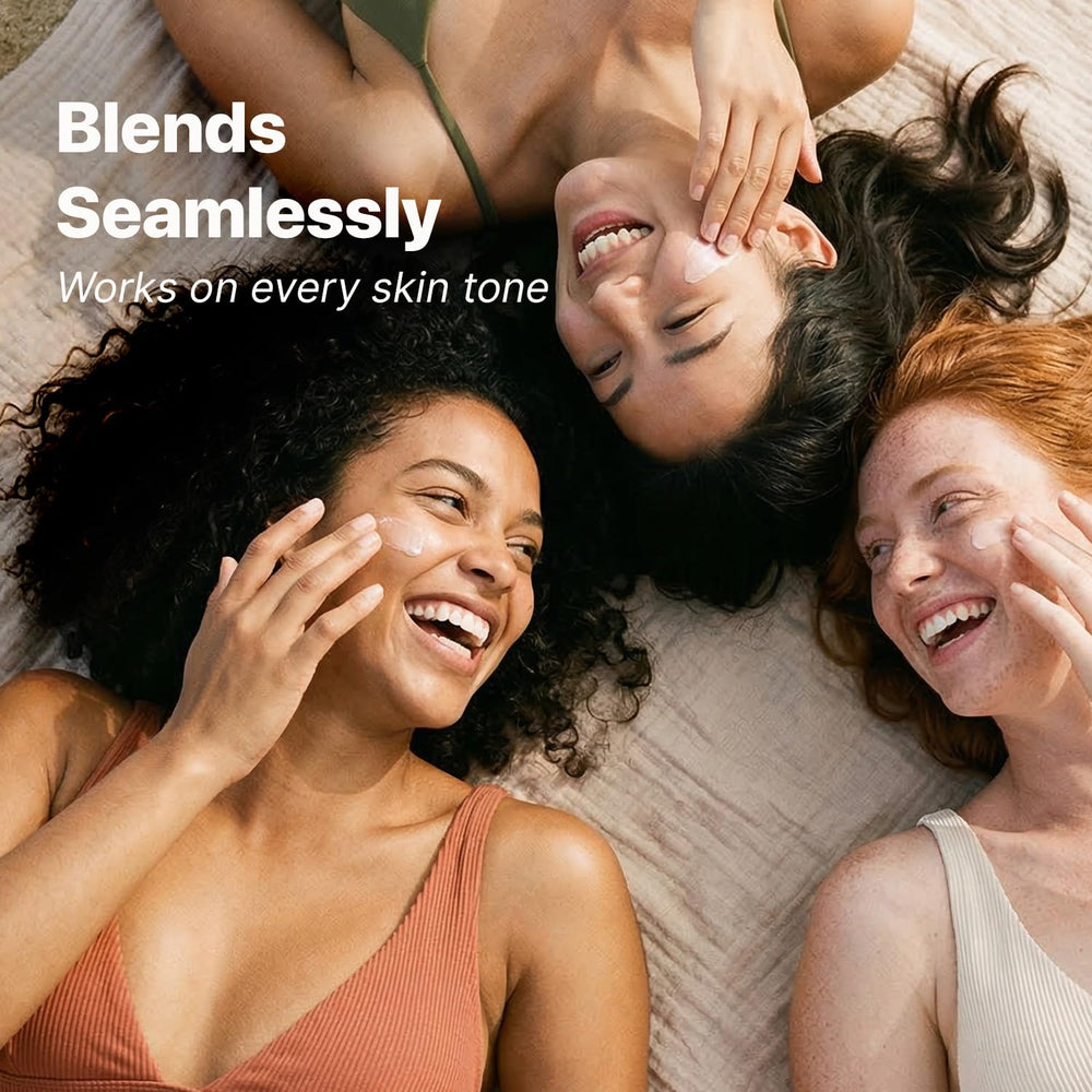 Beauty by Earth sunscreen used outdoors illustrating sweat-resistant protection