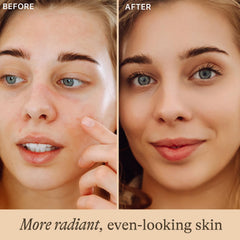 Beauty by Earth dropper close-up releasing a drop highlighting precision application and product quality