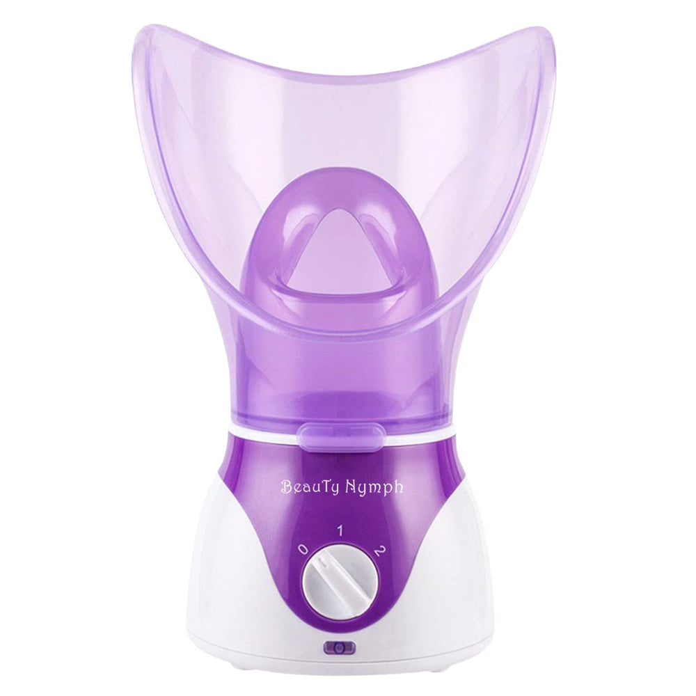 BeauTy Nymph front view showing controls and compact design, ideal for home spa