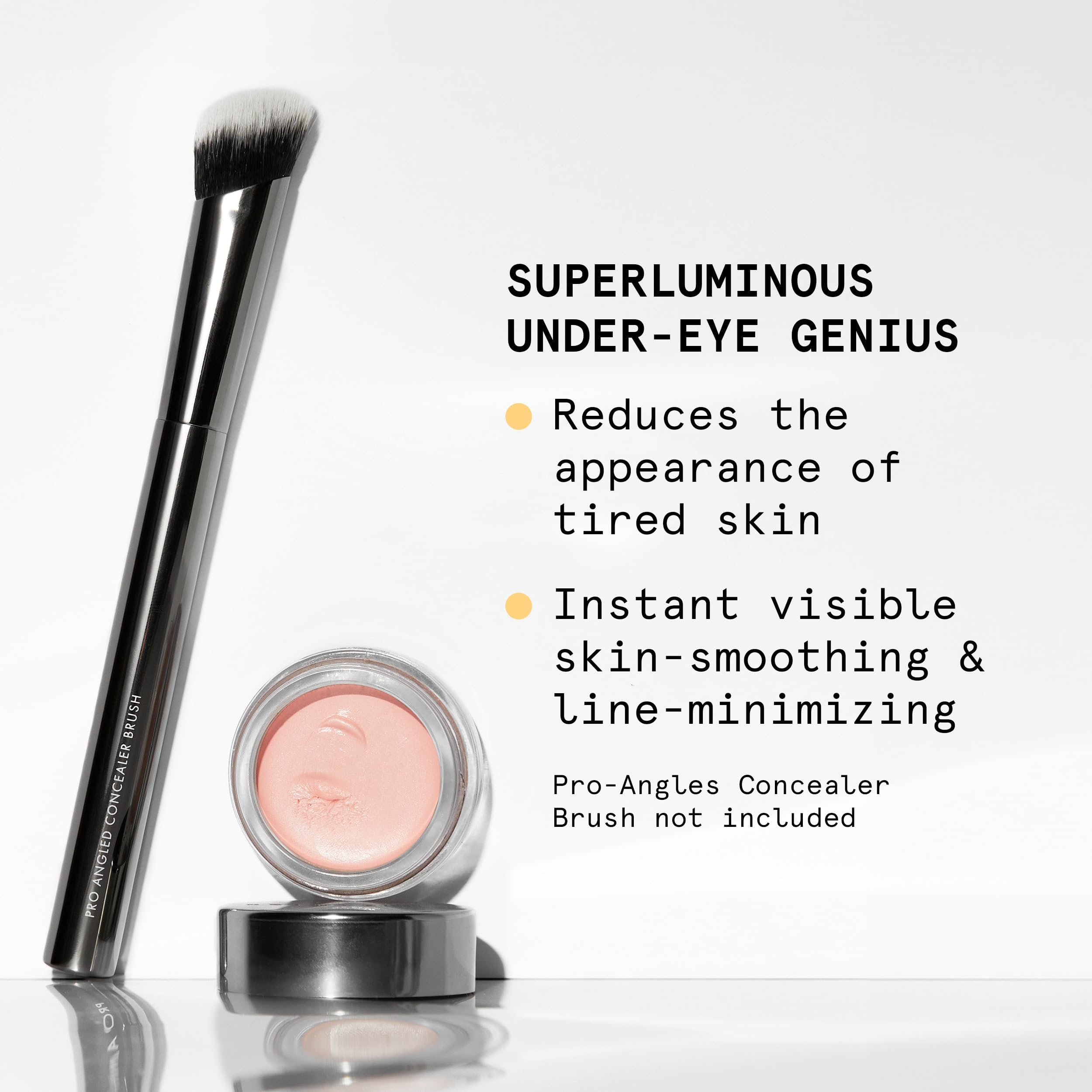 Beauty Pie product on bathroom counter during morning routine showing quick-refresh benefit