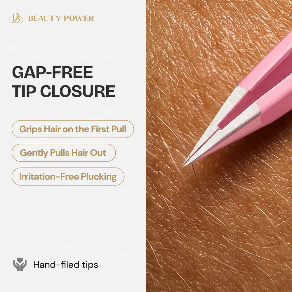 Beauty Power protective tip cap and clear tube keeping tips safe and aligned