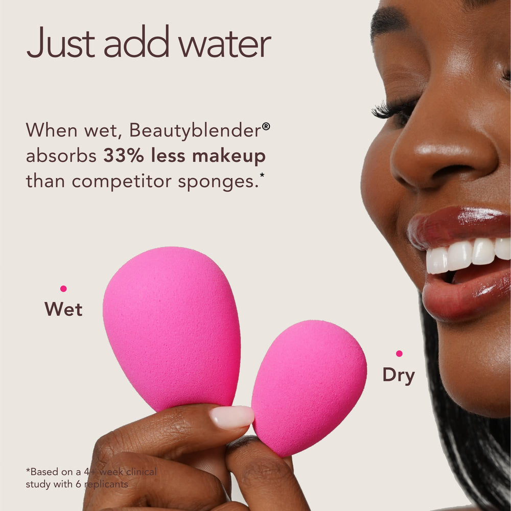 beautyblender stippling foundation on skin for buildable coverage benefit