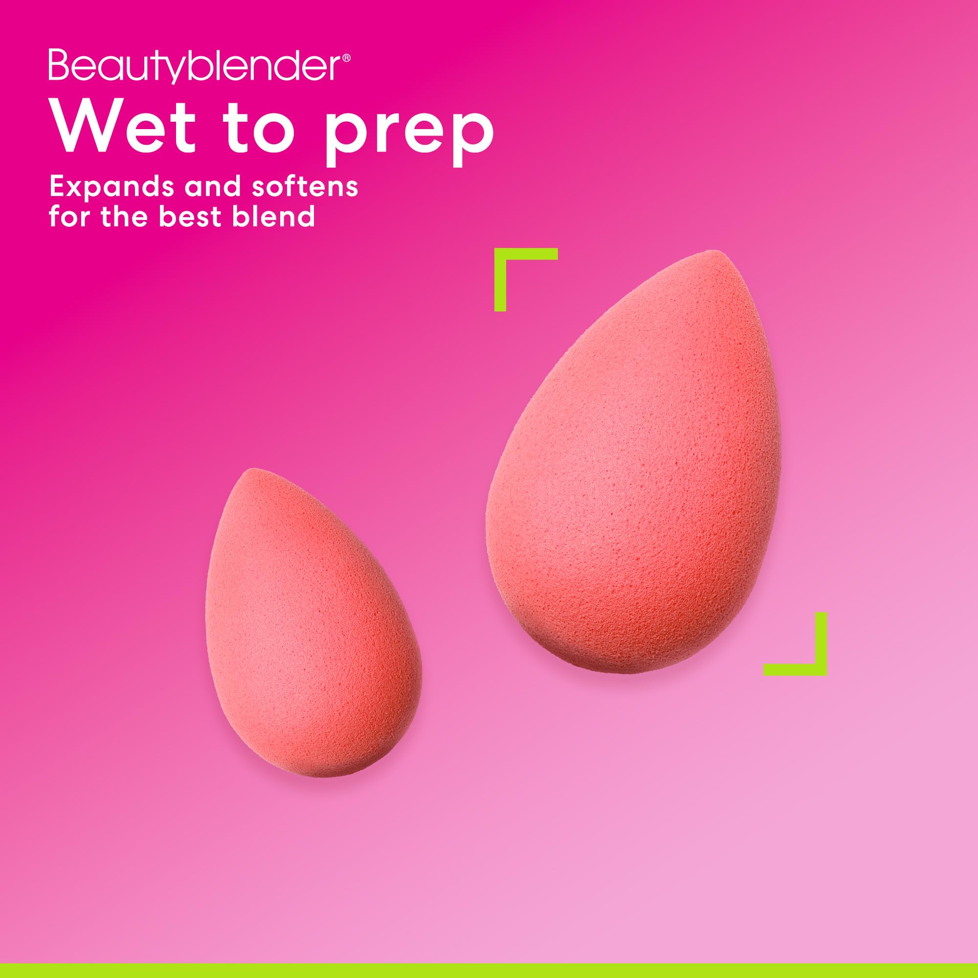 beautyblender Cheeky blending cream blush on cheek to create smooth, natural finish benefit