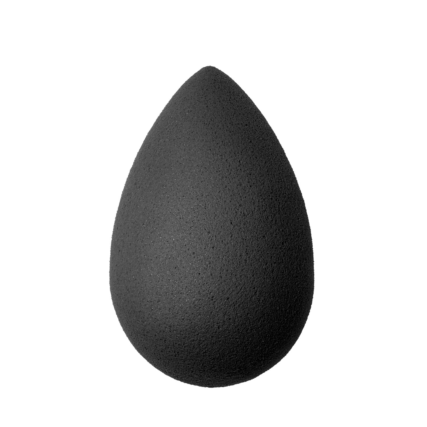 beautyblender front view showing compact black sponge for even application