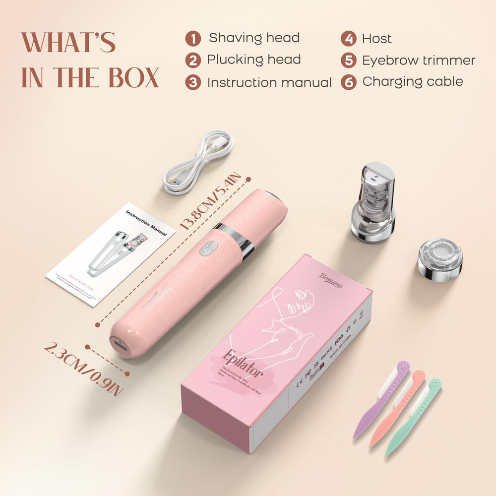 BEAUZMO placed on bathroom counter beside mirror showing practical everyday grooming setup
