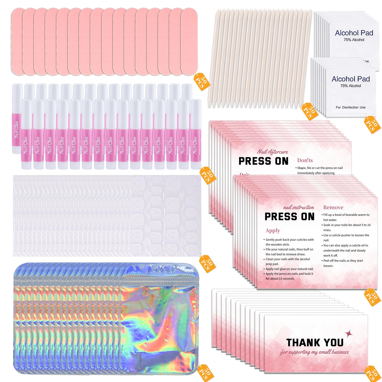 Bebbtiy front packaging pink kit showing neat ready-to-ship presentation
