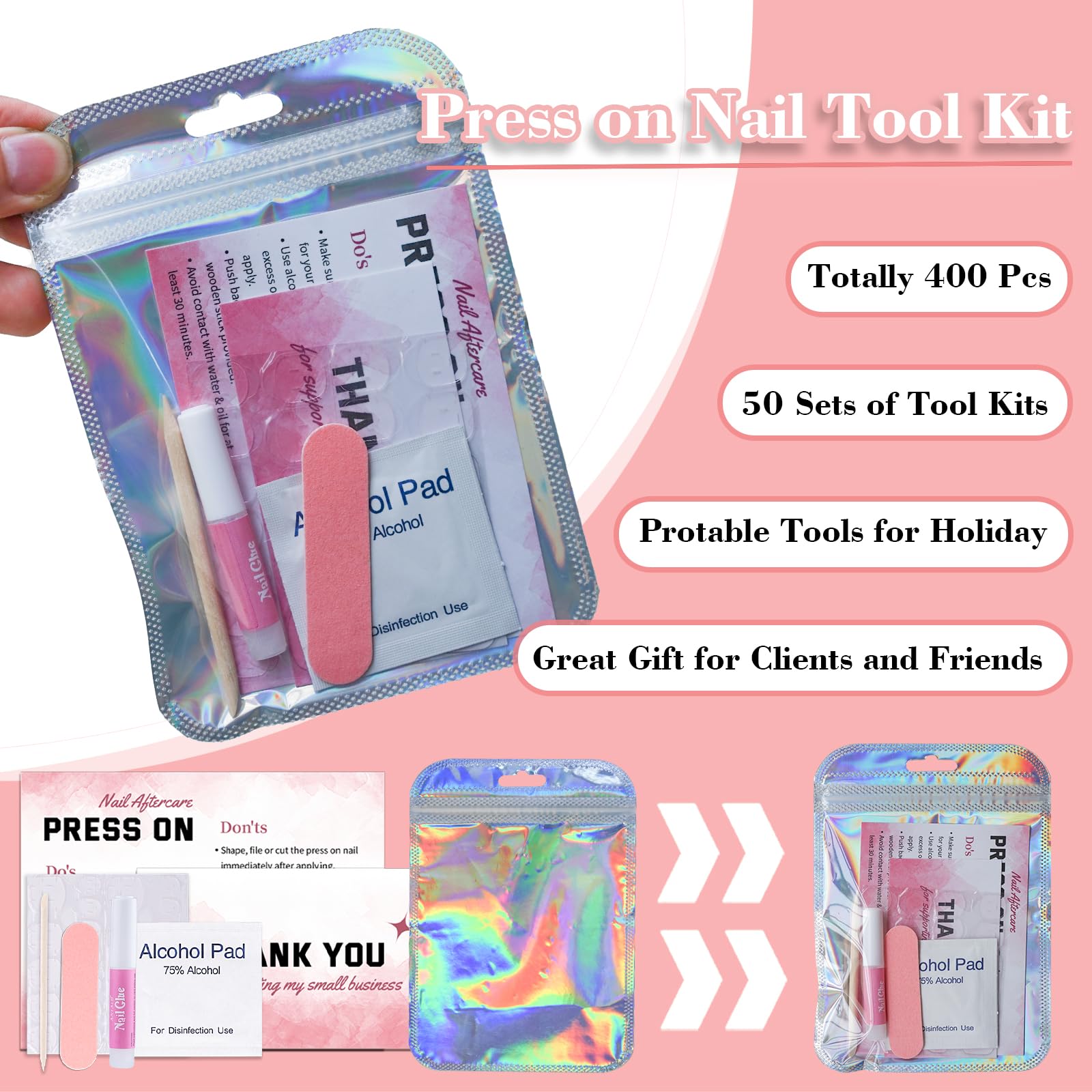 Bebbtiy close-up of nail file and cuticle stick showing tool clarity