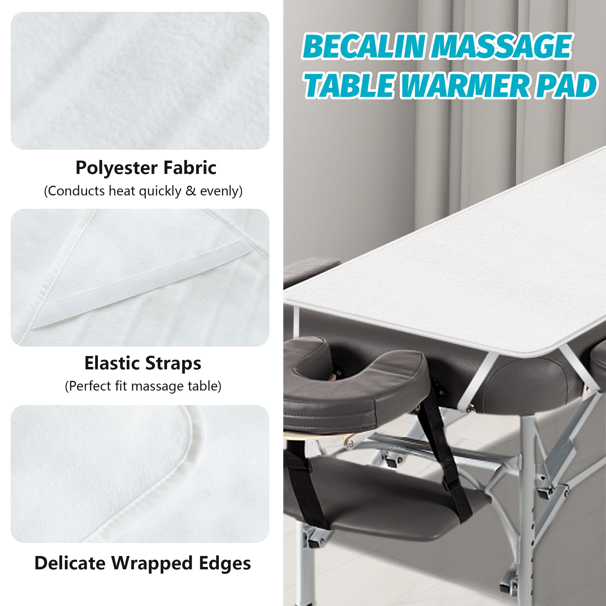 BECALIN slim edge and reinforced stitching for durability and safety