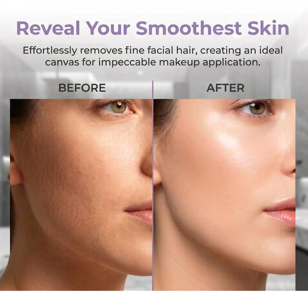 Beclerpur close-up of rounded blade head illustrating gentle hypoallergenic contact benefit