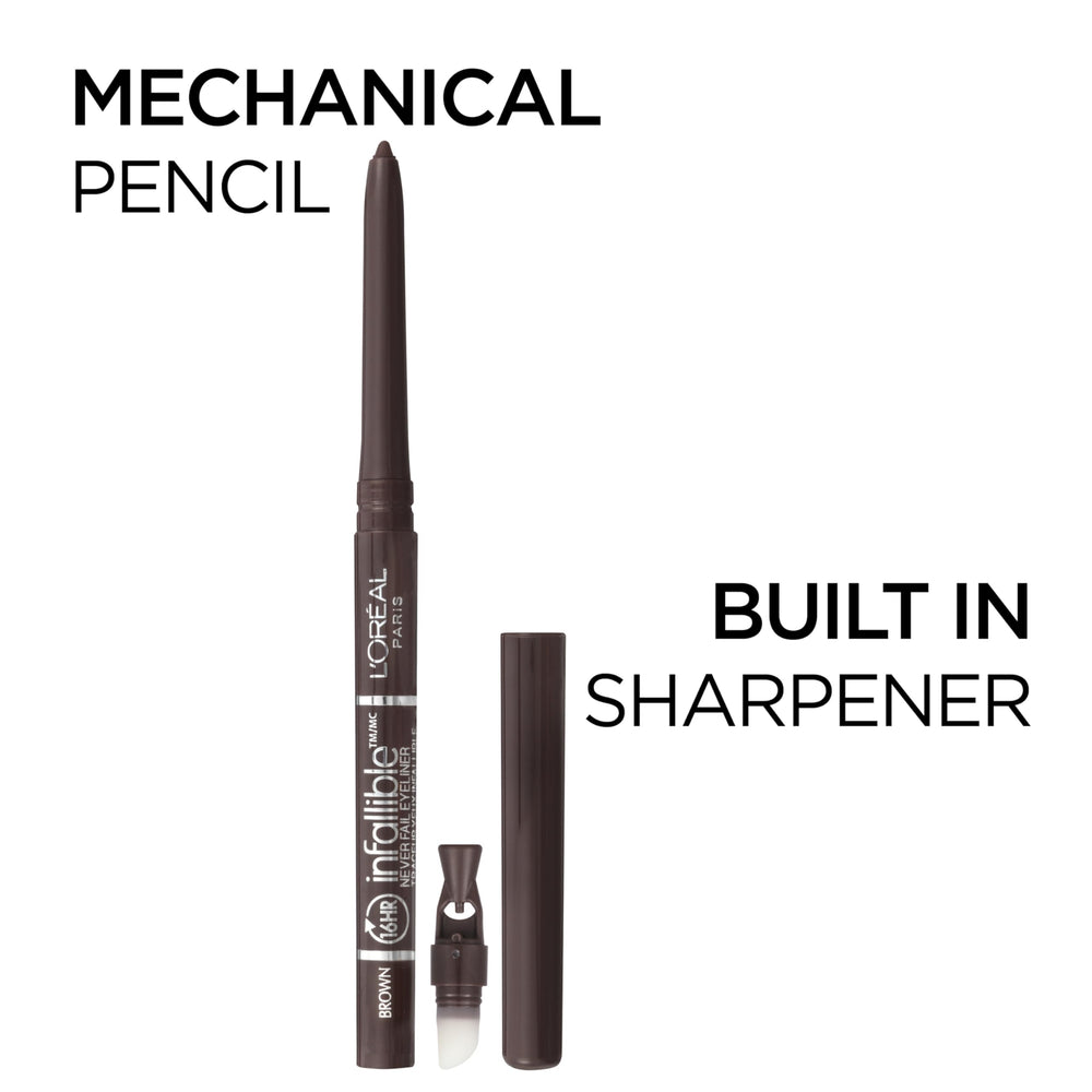 Beco L'Oreal pencil tip close-up showing smooth texture for precise application