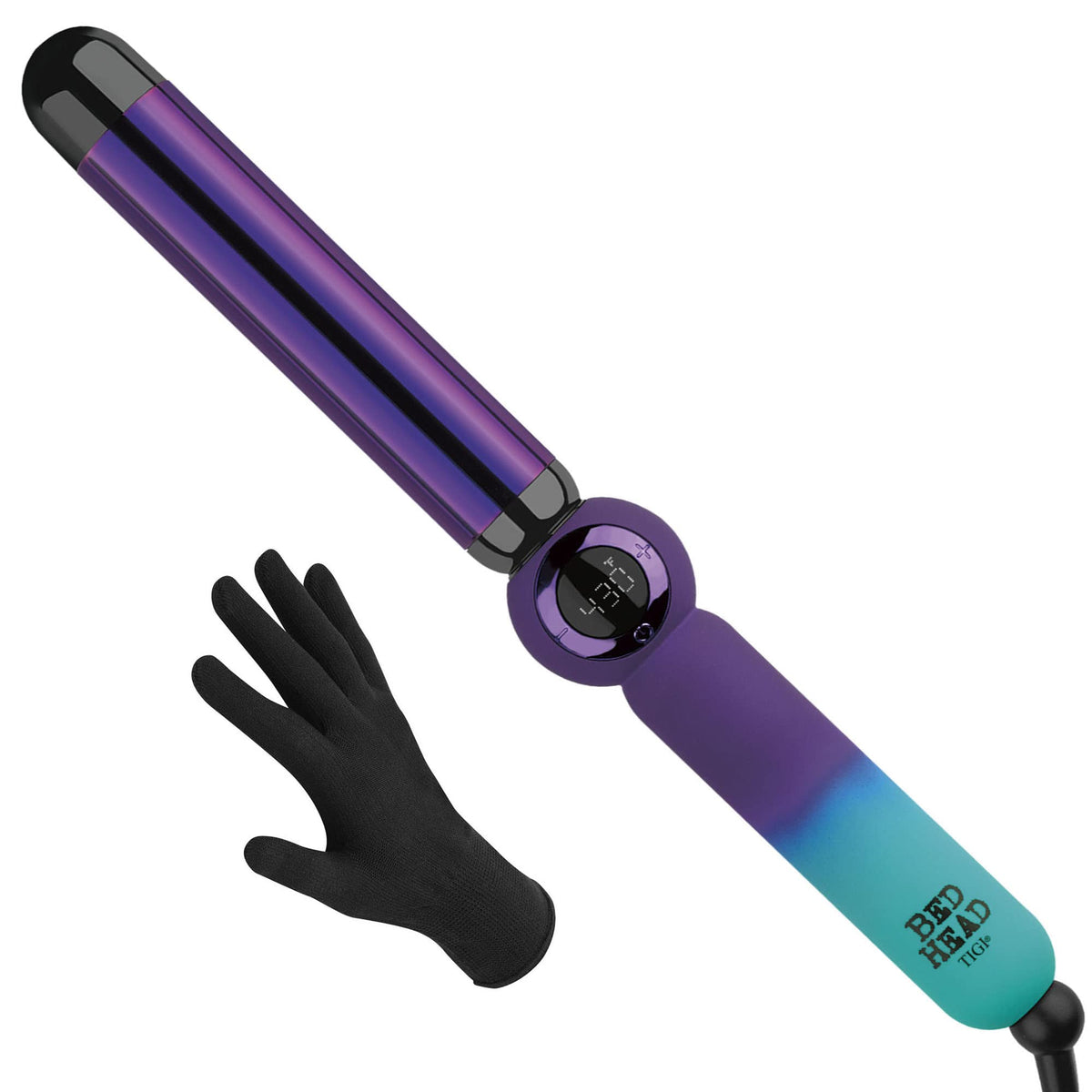 Bed Head front view showing wand shape and 1.25-inch barrel for versatile styling