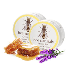 Bee Naturals front packaging showing calm, travel-ready eye balm