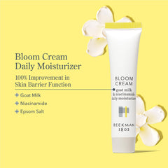 Beekman 1802 texture close-up revealing creamy finish for quick absorption benefit