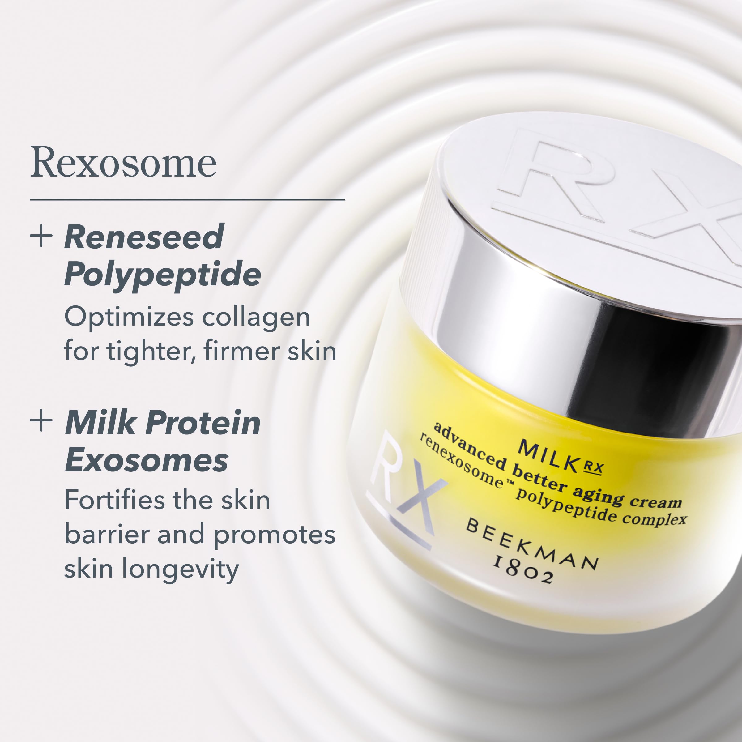 Beekman 1802 goat milk and peptides ingredient shot signaling nourishing actives