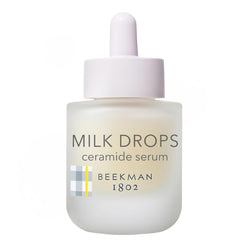 Beekman 1802 front bottle showing serum packaging and lightweight benefit